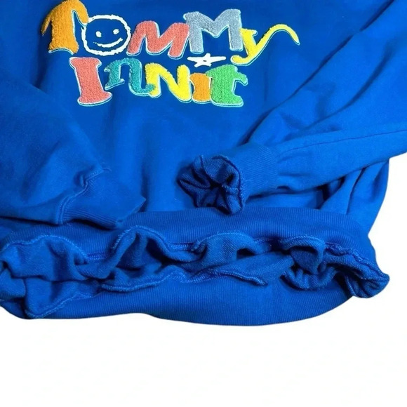 sweater,sweatshirt,crewneck,bubble letters,cotton,cottagecore, novelty,smiley - Picture 15 of 17